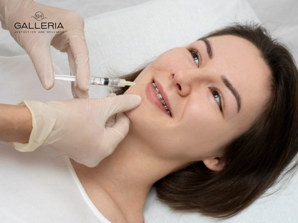 anti wrinkle injection areas